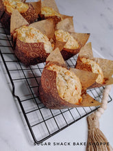 Load image into Gallery viewer, Lemon Poppyseed Muffins with Buttery Almond Streusel Topping
