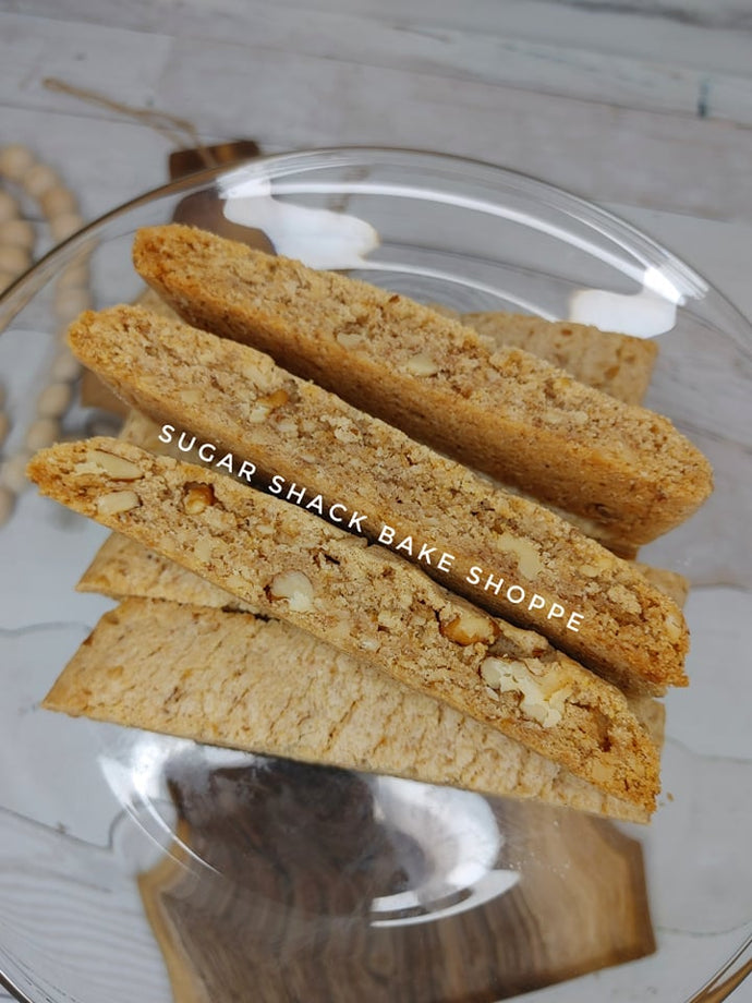 Sugar Shack Bake Shoppe - Maple Walnut Biscotti